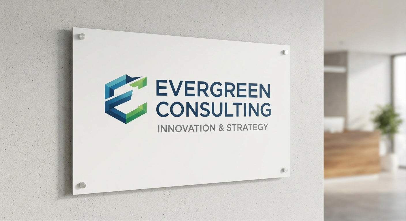 Dibond sign panels