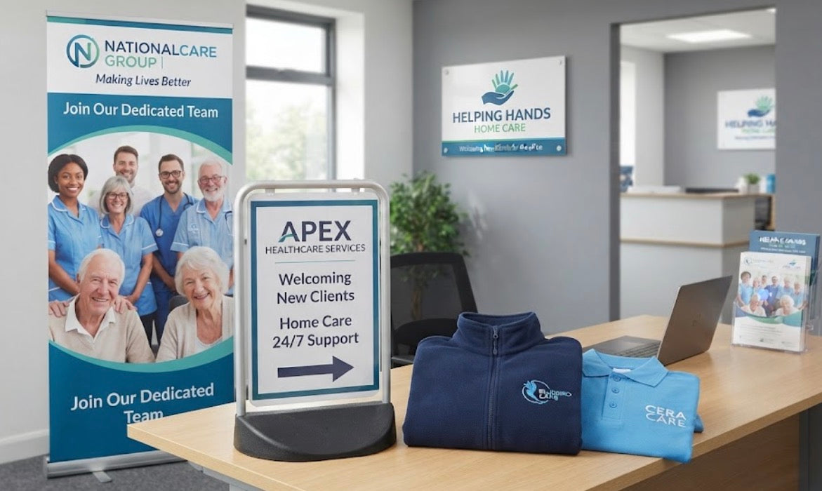 Care home signage etc