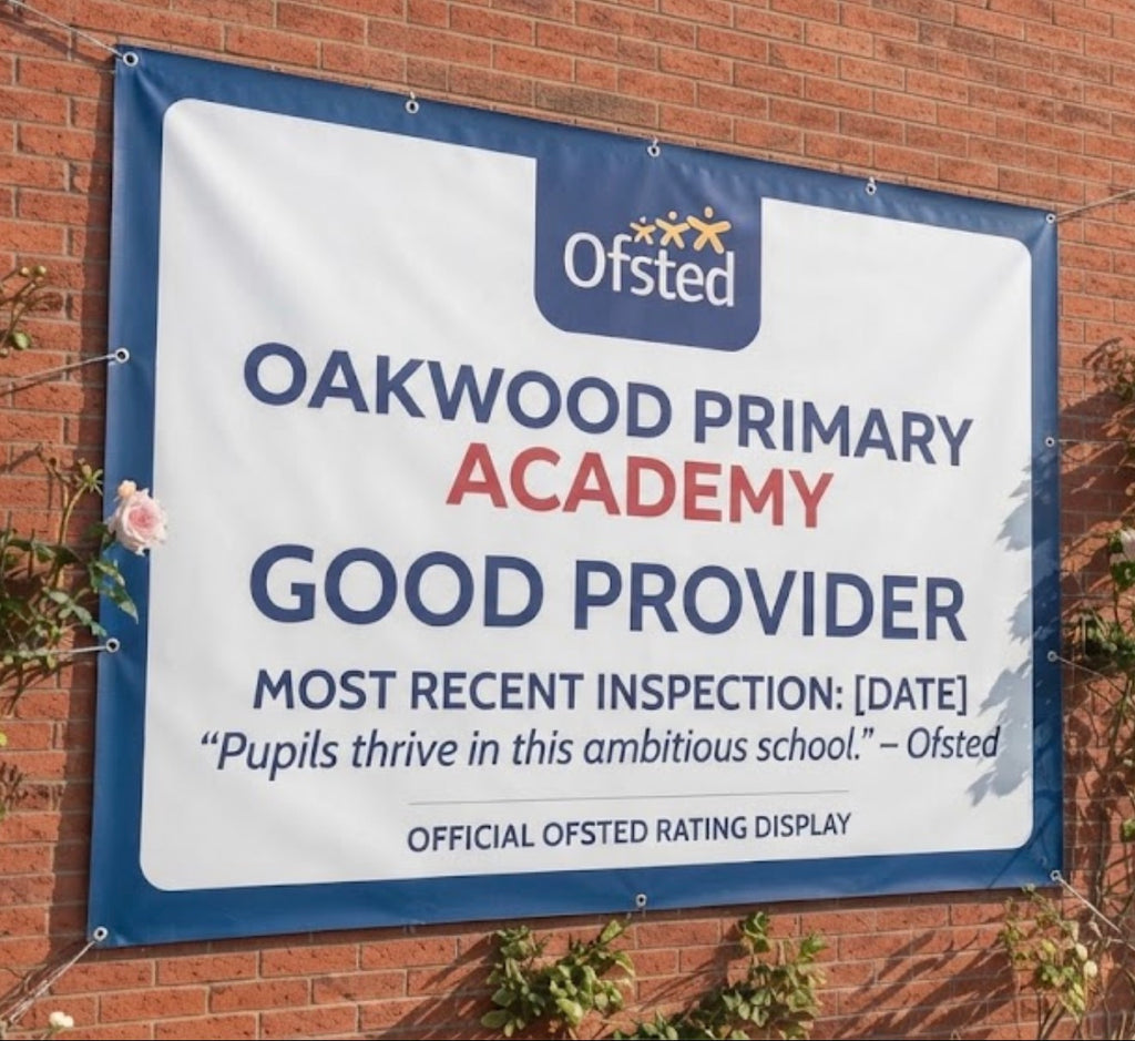 School signs and banners